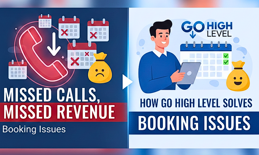 Missed Calls, Missed Revenue: How Go High Level Solves Booking Issues