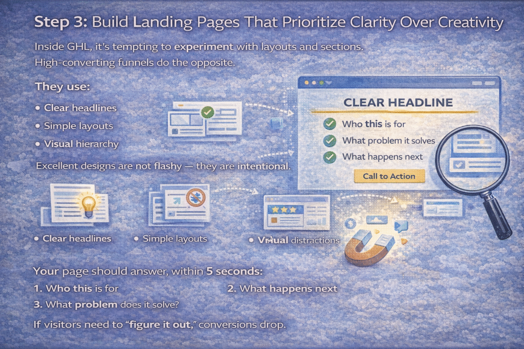 Build Landing Pages That Prioritize Clarity Over Creativity
