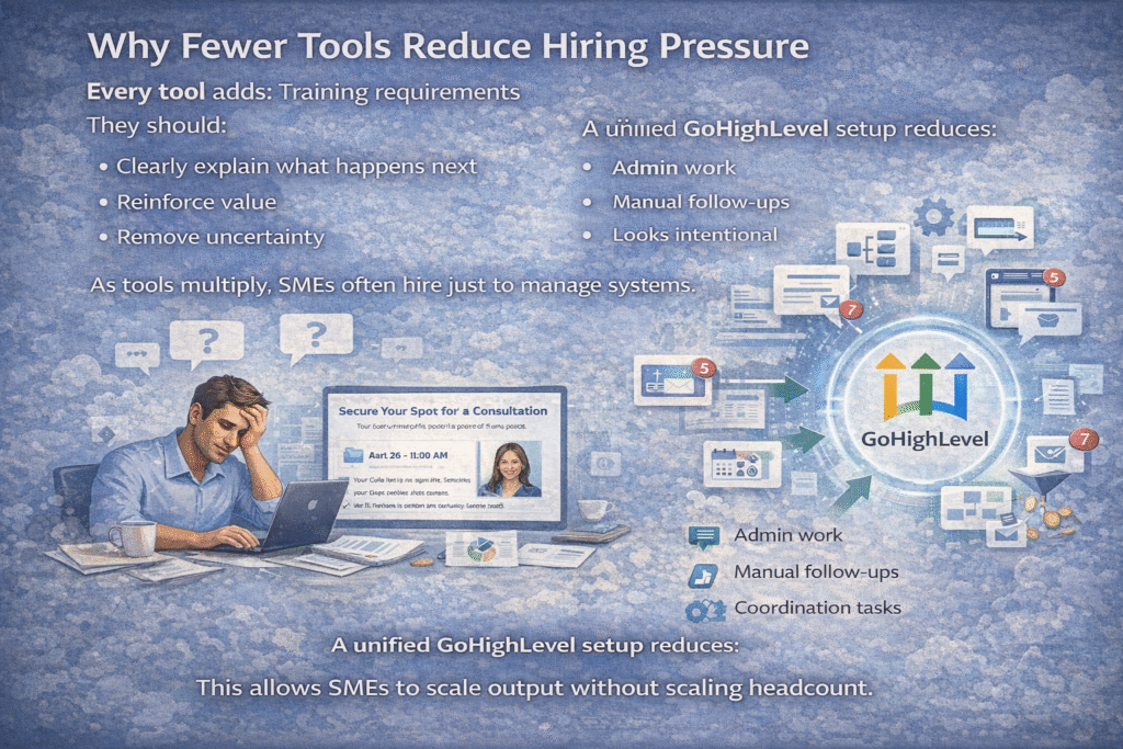 Why Fewer Tools Reduce Hiring Pressure