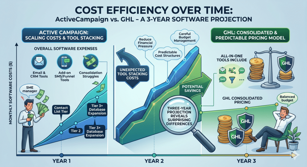 Cost Efficiency Over Time