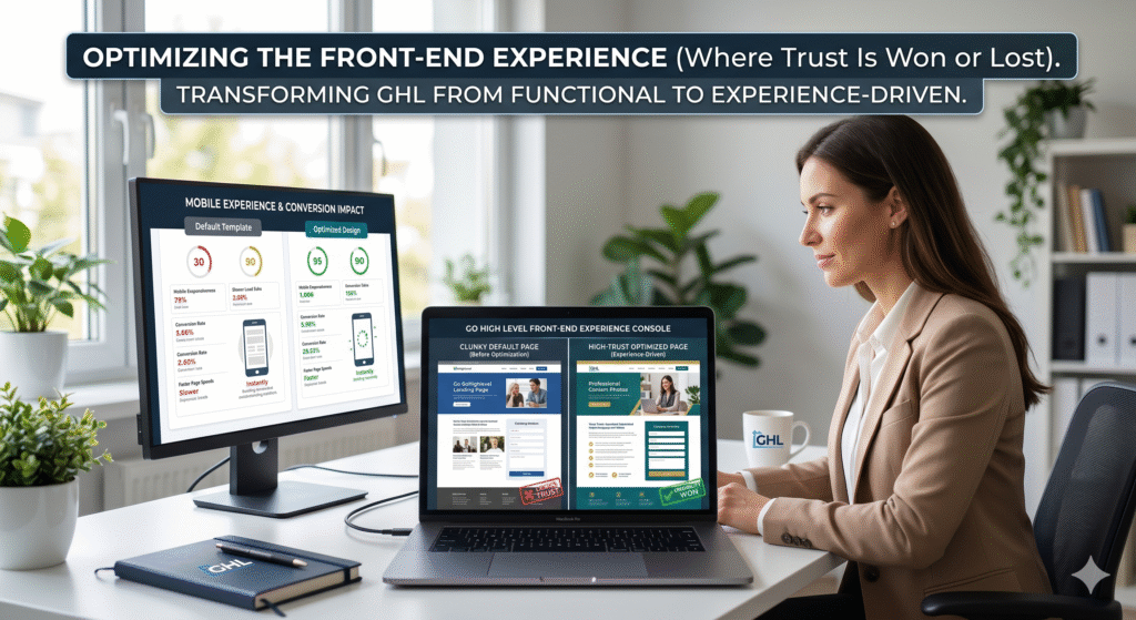 Optimizing the Front-End Experience Inside GoHighLevel