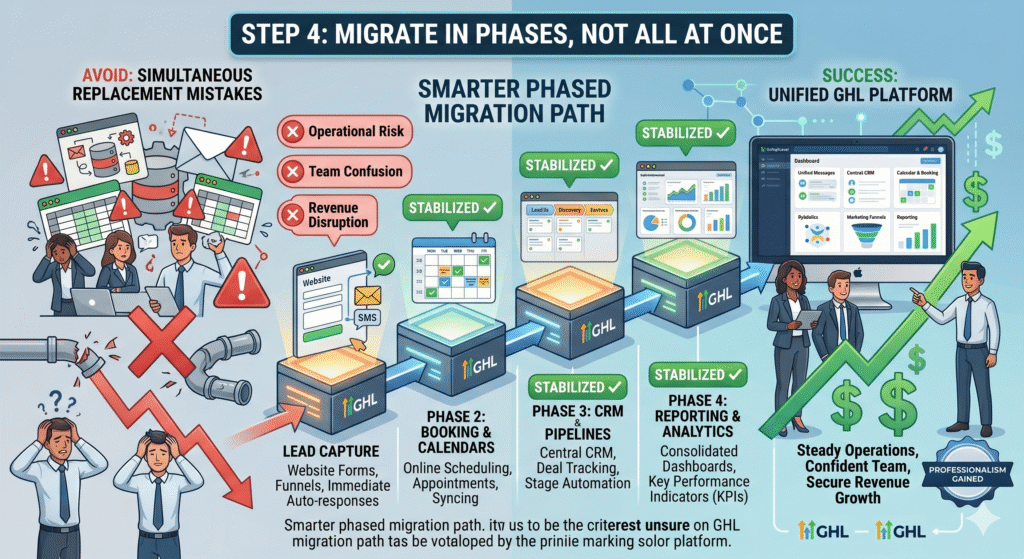 Step 4: Migrate in Phases, Not All at Once