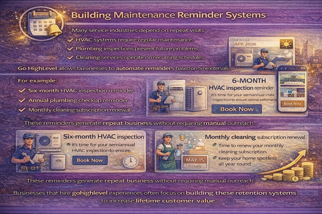 Building Maintenance Reminder Systems