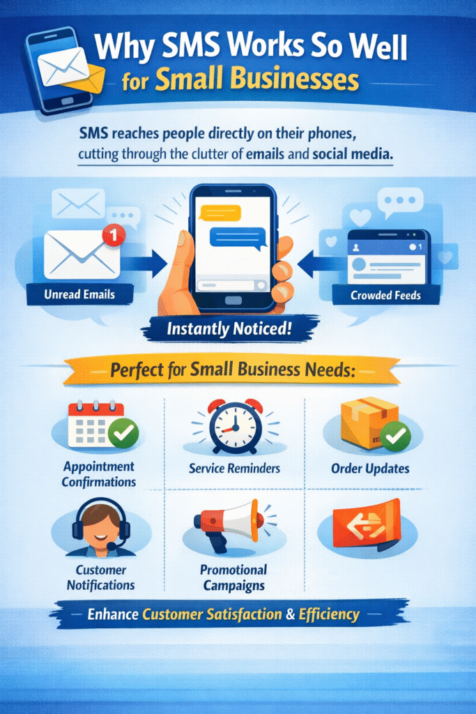 Why SMS Works So Well for Small Businesses