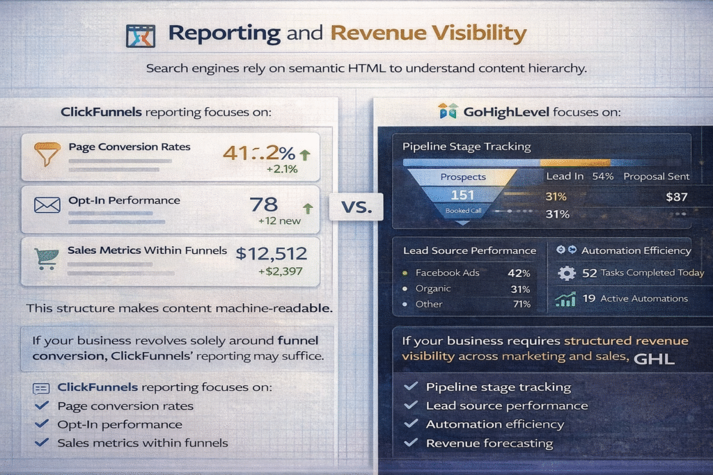 Reporting and Revenue Visibility