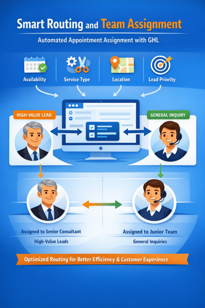 Smart Routing and Team Assignment