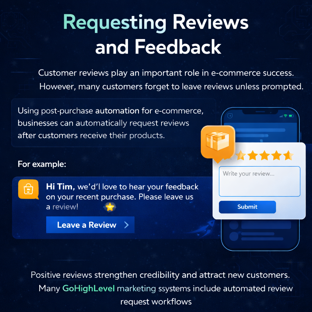 Requesting Reviews and Feedback