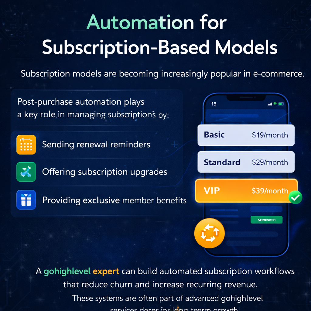 Automation for Subscription-Based Models