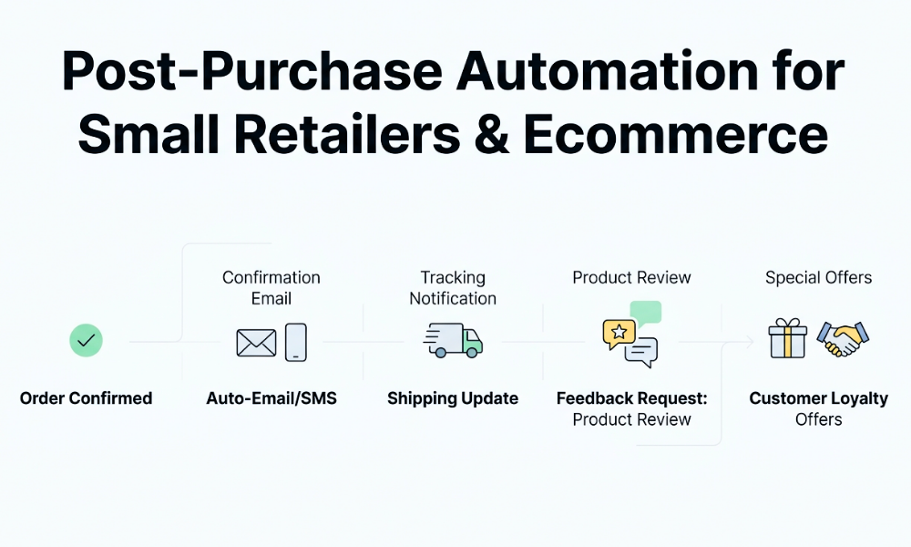 Post-Purchase Automation for Small Retailers & Ecommerce