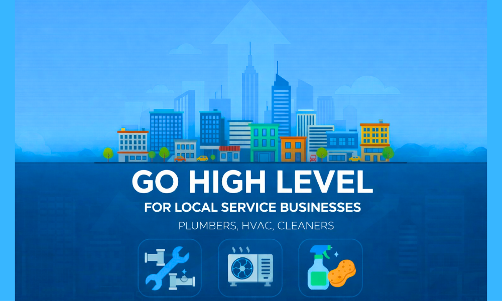 Go High Level for Local Service Businesses (Plumbers, HVAC, Cleaners)