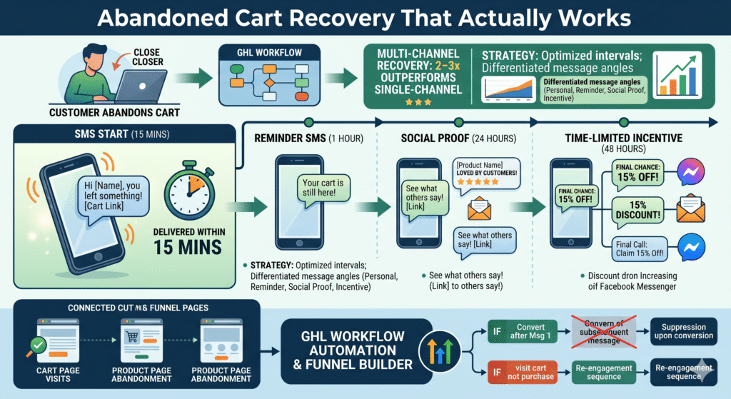 Abandoned Cart Recovery That Actually Works