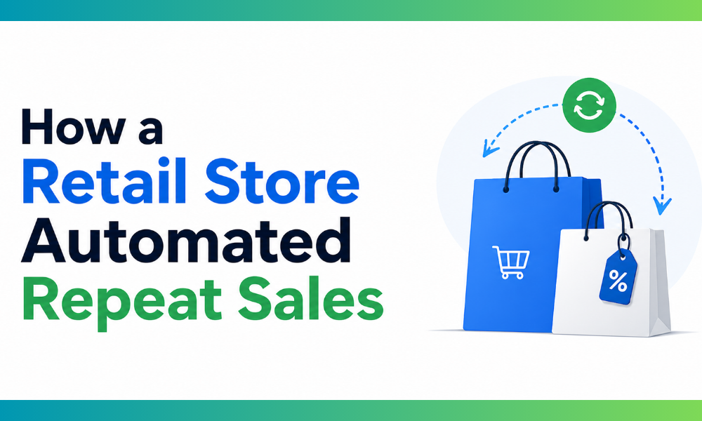 How a Retail Store Automated Repeat Sales