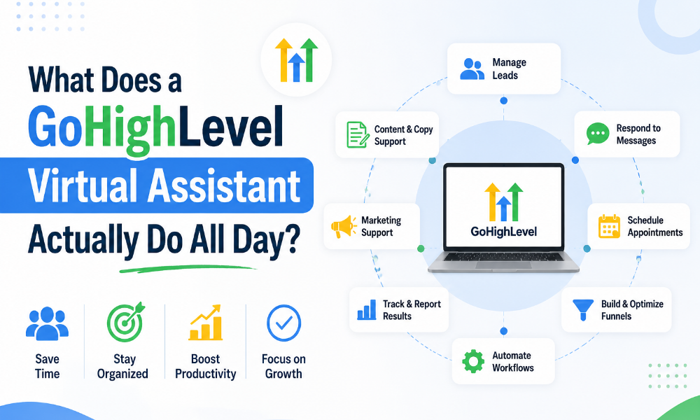 What Does a GoHighLevel Virtual Assistant Actually Do All Day?