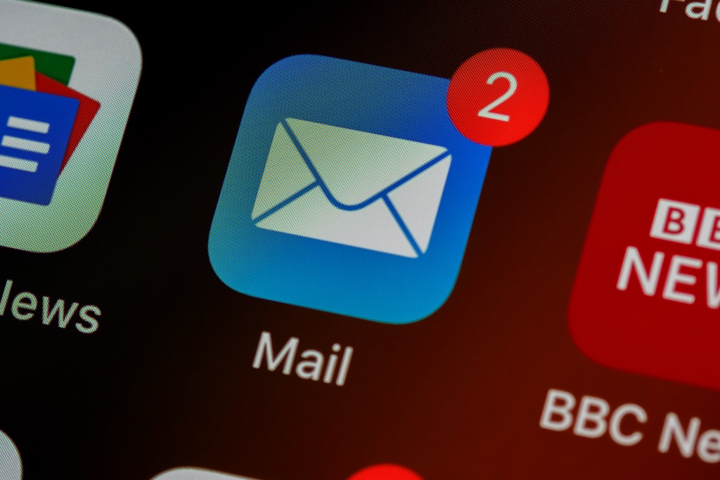 Email marketing campaign dashboard with open rate metrics