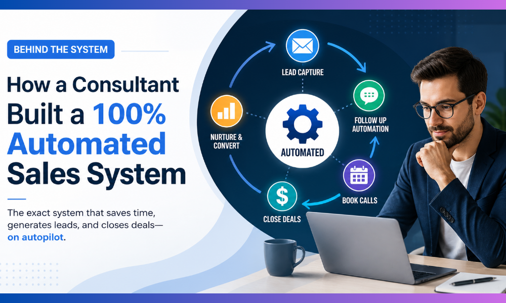 How a Consultant Built a 100% Automated Sales System