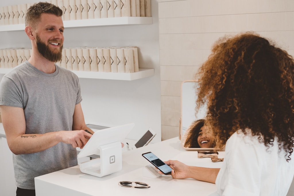 Post-purchase automation sequence showing follow-up emails and SMS