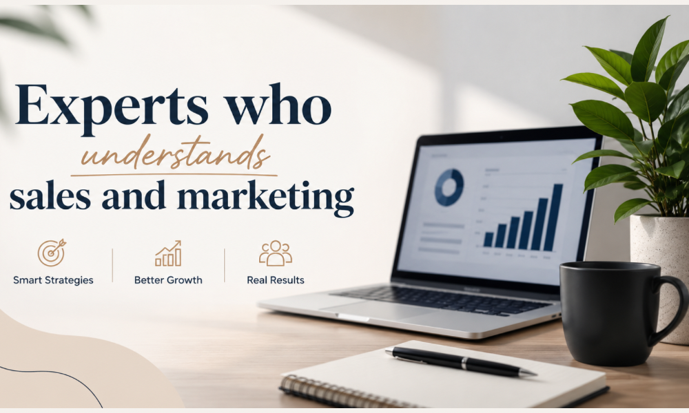 Experts Who Understand Sales and Marketing