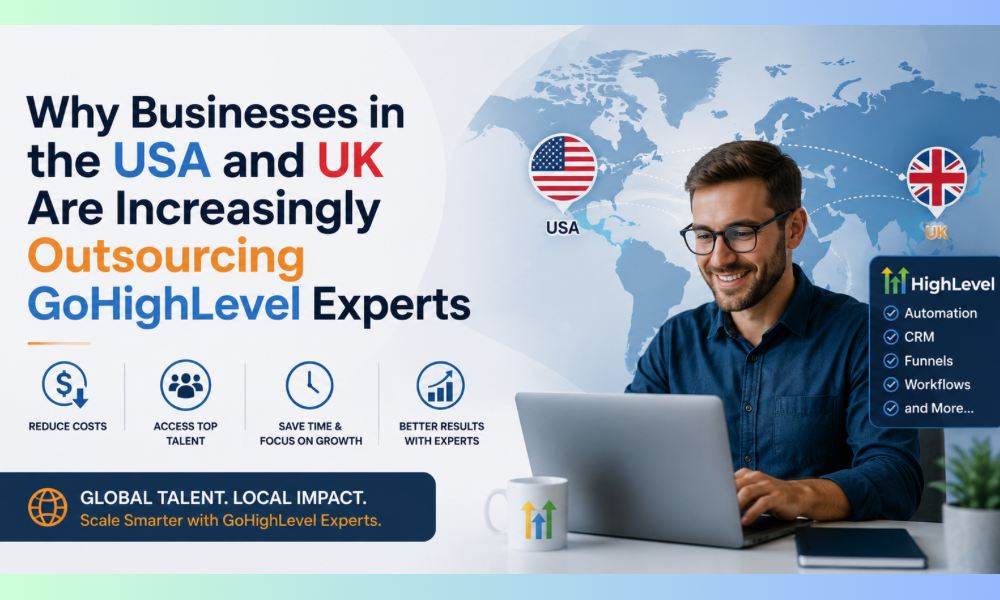 Why Businesses in the USA and UK Are Increasingly Outsourcing to GoHighLevel Experts