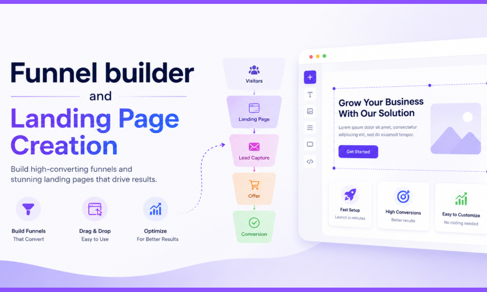 Funnel Builder and Landing Page Creation