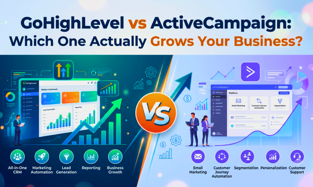 GoHighLevel vs ActiveCampaign: Which One Actually Grows Your Business?