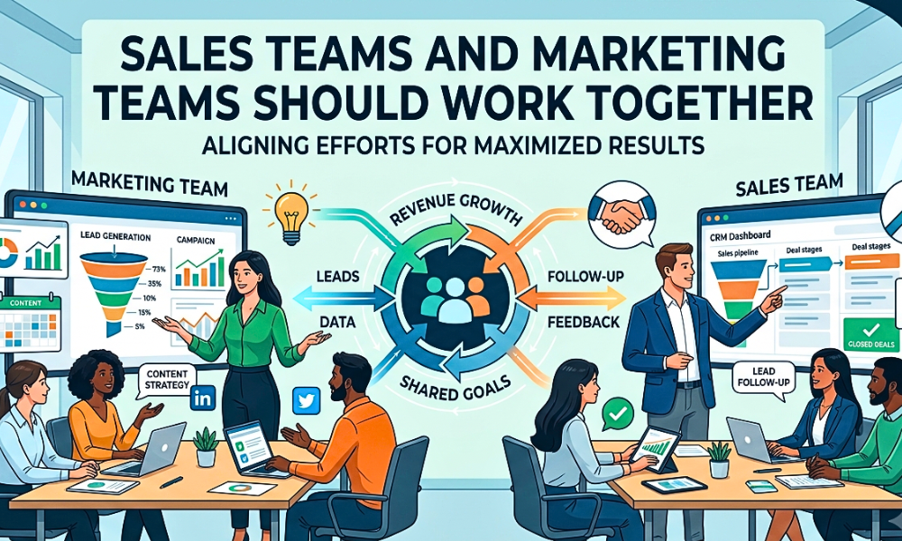 Sales Teams and Marketing Teams Should Work Together