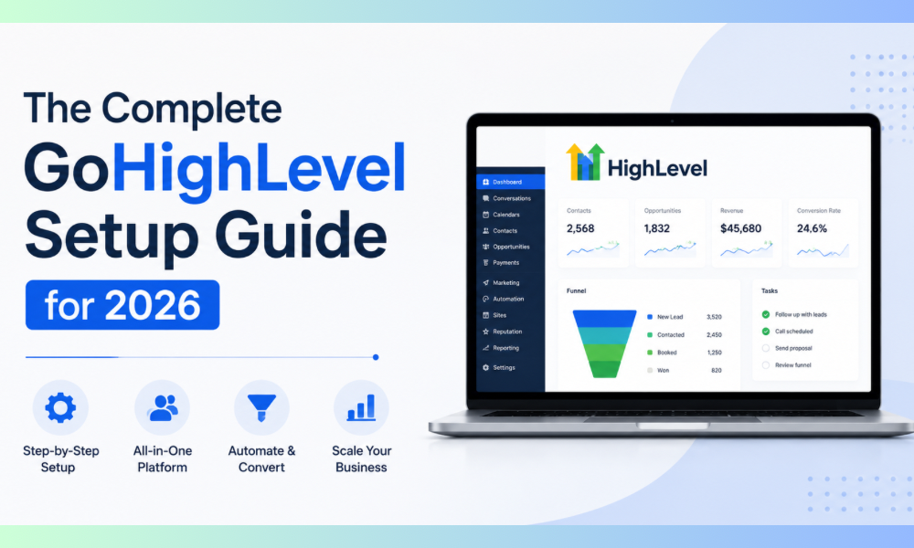 The Complete GoHighLevel Setup Guide for 2026