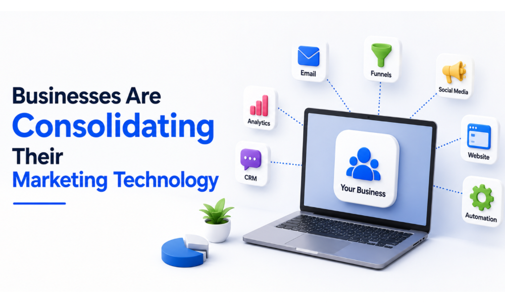 Businesses Are Consolidating Their Marketing Technology