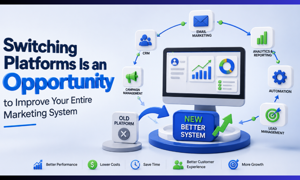 Switching Platforms Is an Opportunity to Improve Your Entire Marketing System