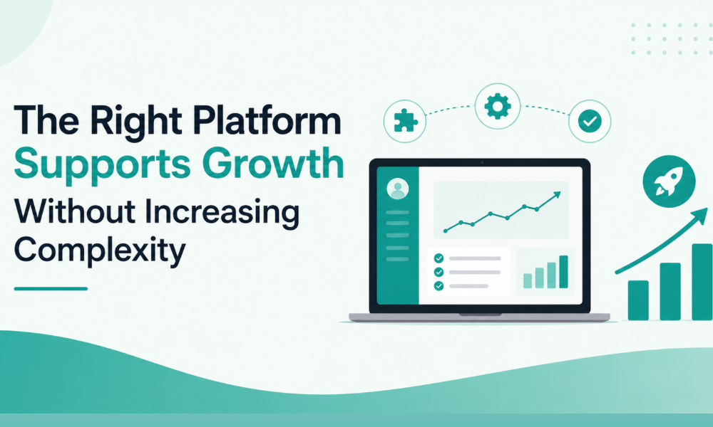 The Right Platform Supports Growth Without Increasing Complexity