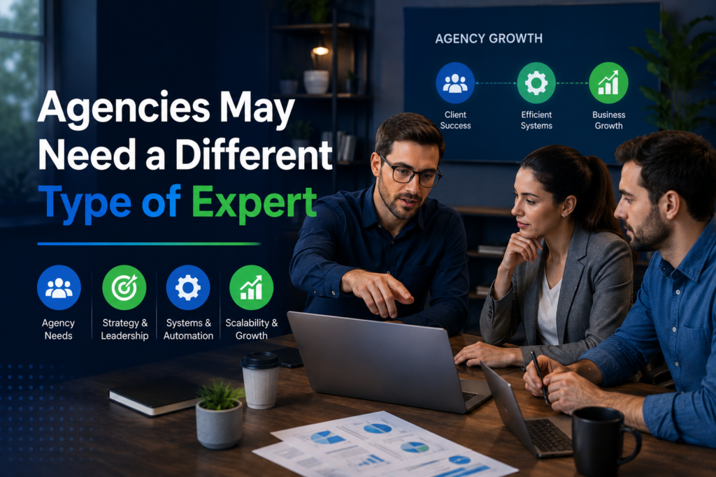 Agencies May Need a Different Type of Expert