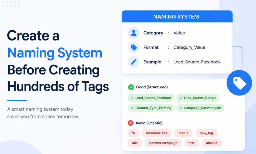 Create a Naming System Before Creating Hundreds of Tags