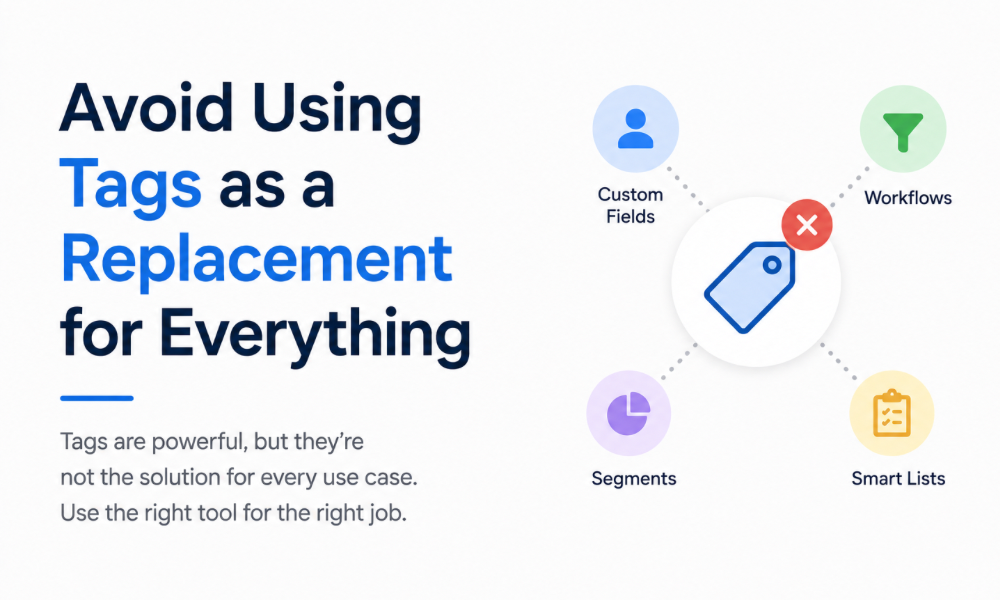 Avoid Using Tags as a Replacement for Everything