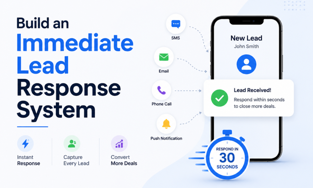 Build an Immediate Lead Response System
