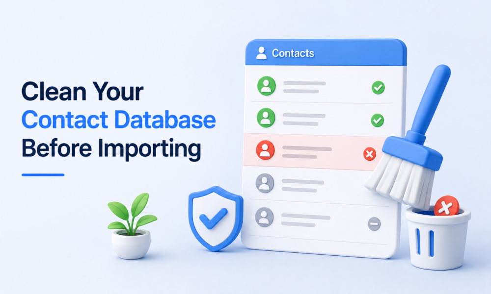 Clean Your Contact Database Before Importing