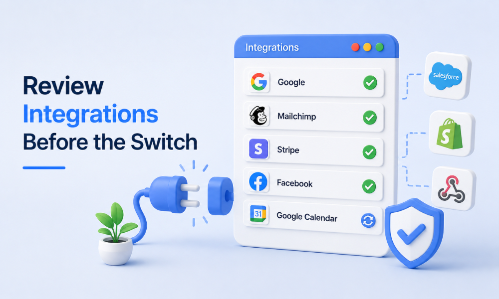 Review Integrations Before the Switch