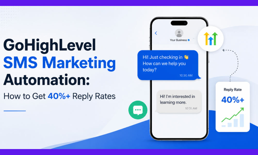 GoHighLevel SMS Marketing Automation: How to Get 40%+ Reply Rates
