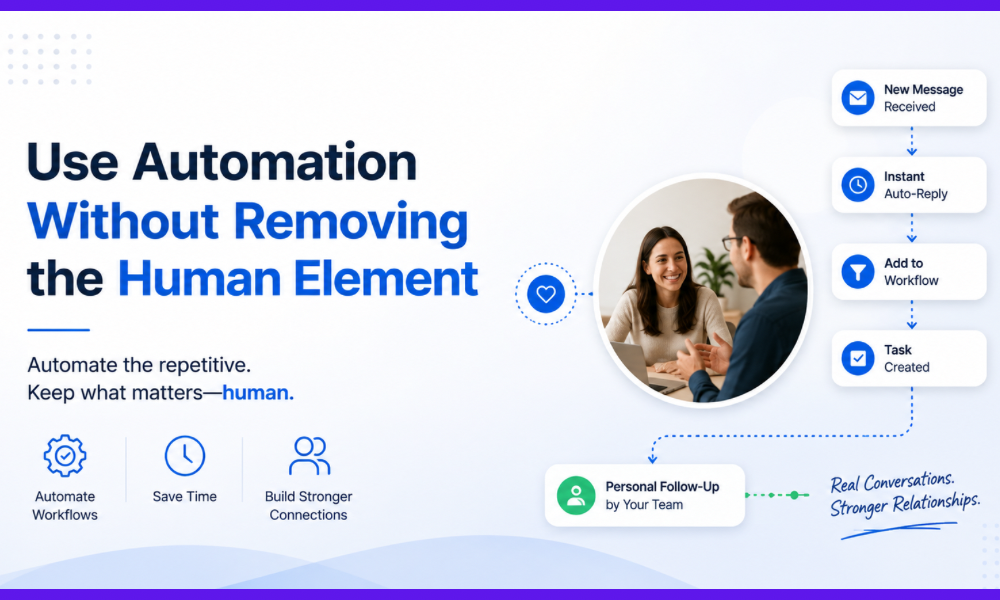 Use Automation Without Removing the Human Element