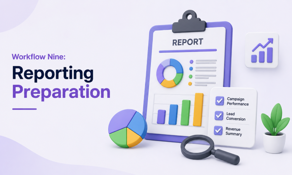 Workflow Nine: Reporting Preparation