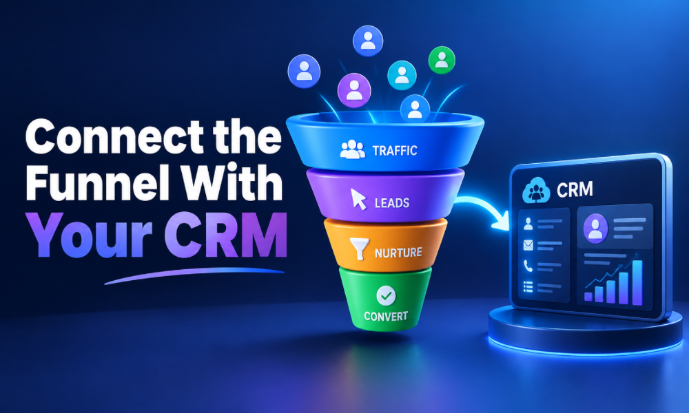 Connect the Funnel With Your CRM