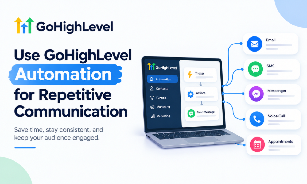 Use Go High Level Automation for Repetitive Communication