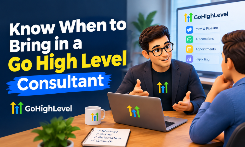 Know When to Bring in a Go High Level Consultant