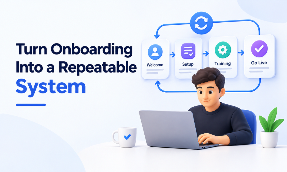 Turn Onboarding Into a Repeatable System
