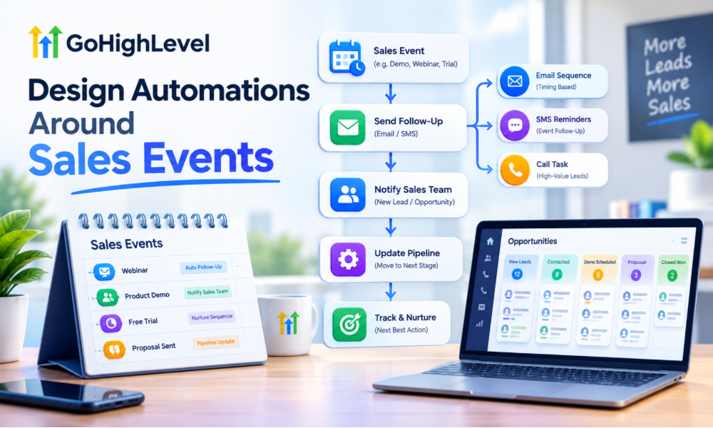 Design Automations Around Sales Events