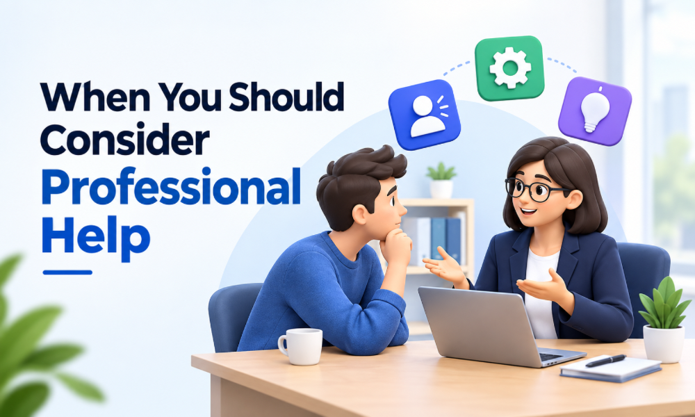 When You Should Consider Professional Help