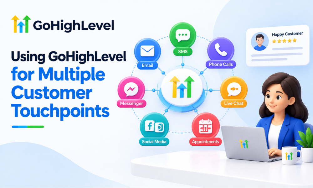 Using GoHighLevel for Multiple Customer Touchpoints