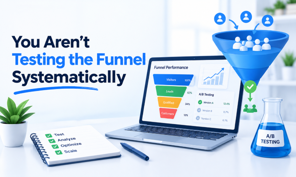 You Aren't Testing the Funnel Systematically