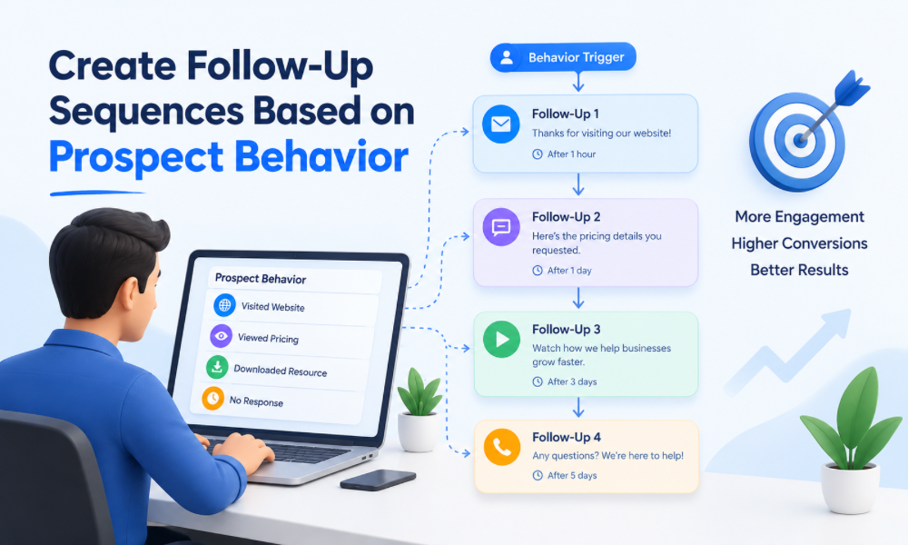 Create Follow-Up Sequences Based on Prospect Behavior