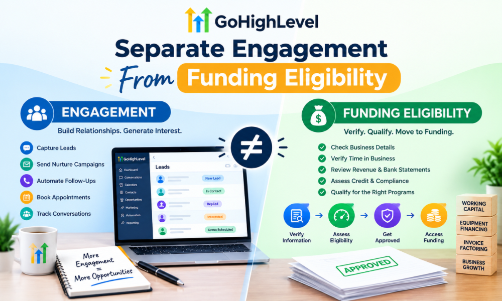 Separate Engagement From Funding Eligibility